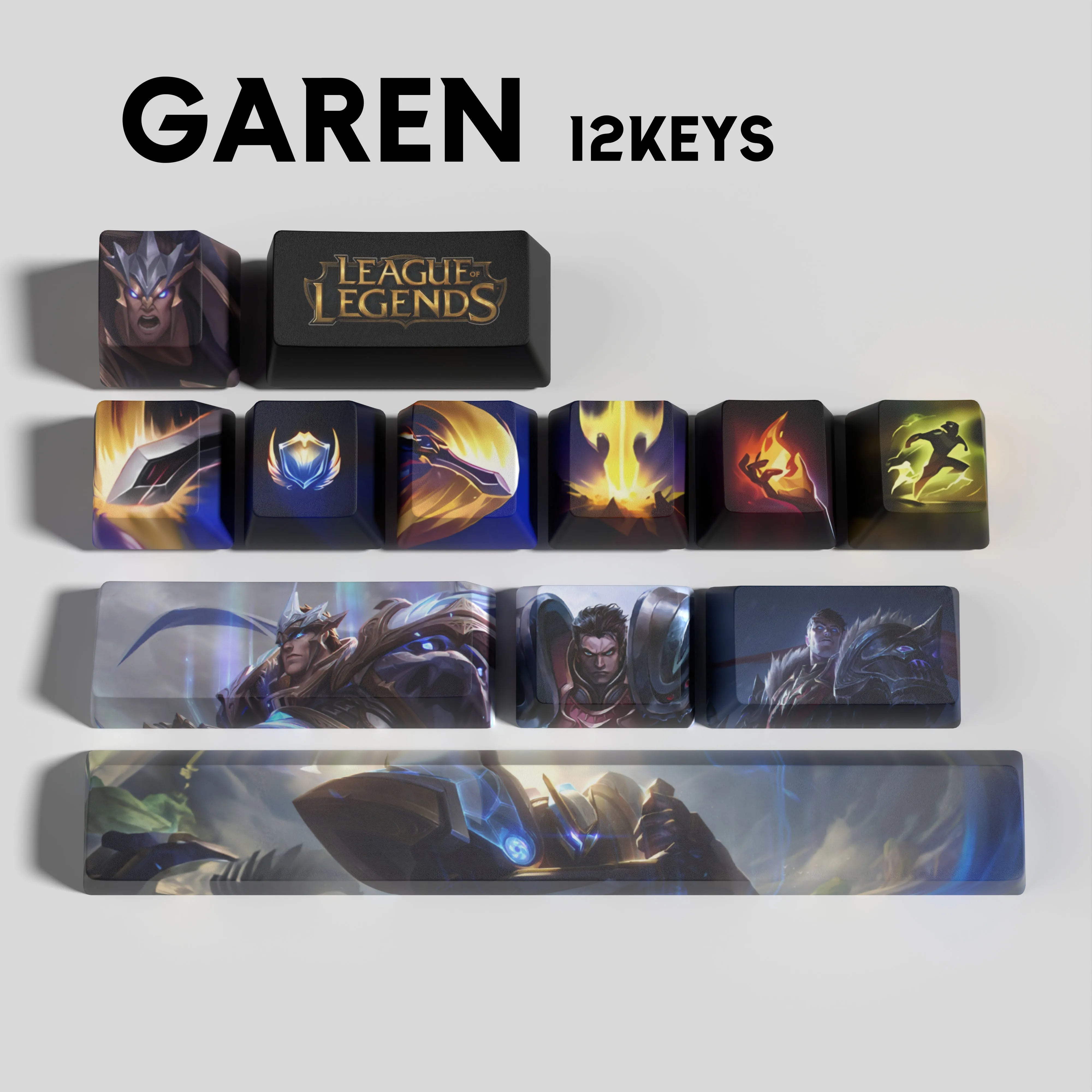 SPECIAL EDITION League of Legends Garen Keycaps