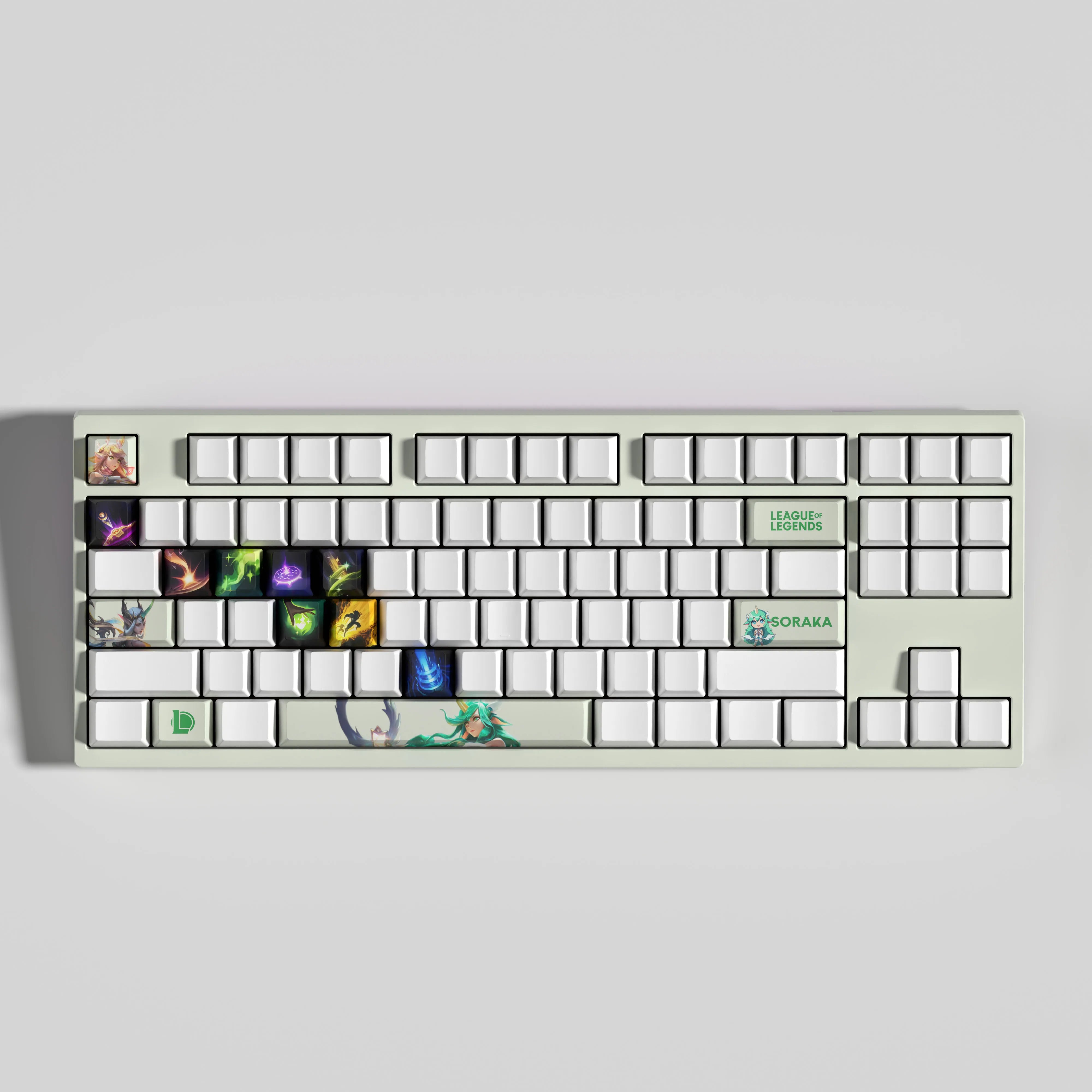 NEW SPECIAL EDITION League of Legends Soraka Keycaps – 14 Key