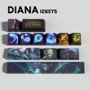 SPECIAL EDITION League of Legends Diana Keycaps