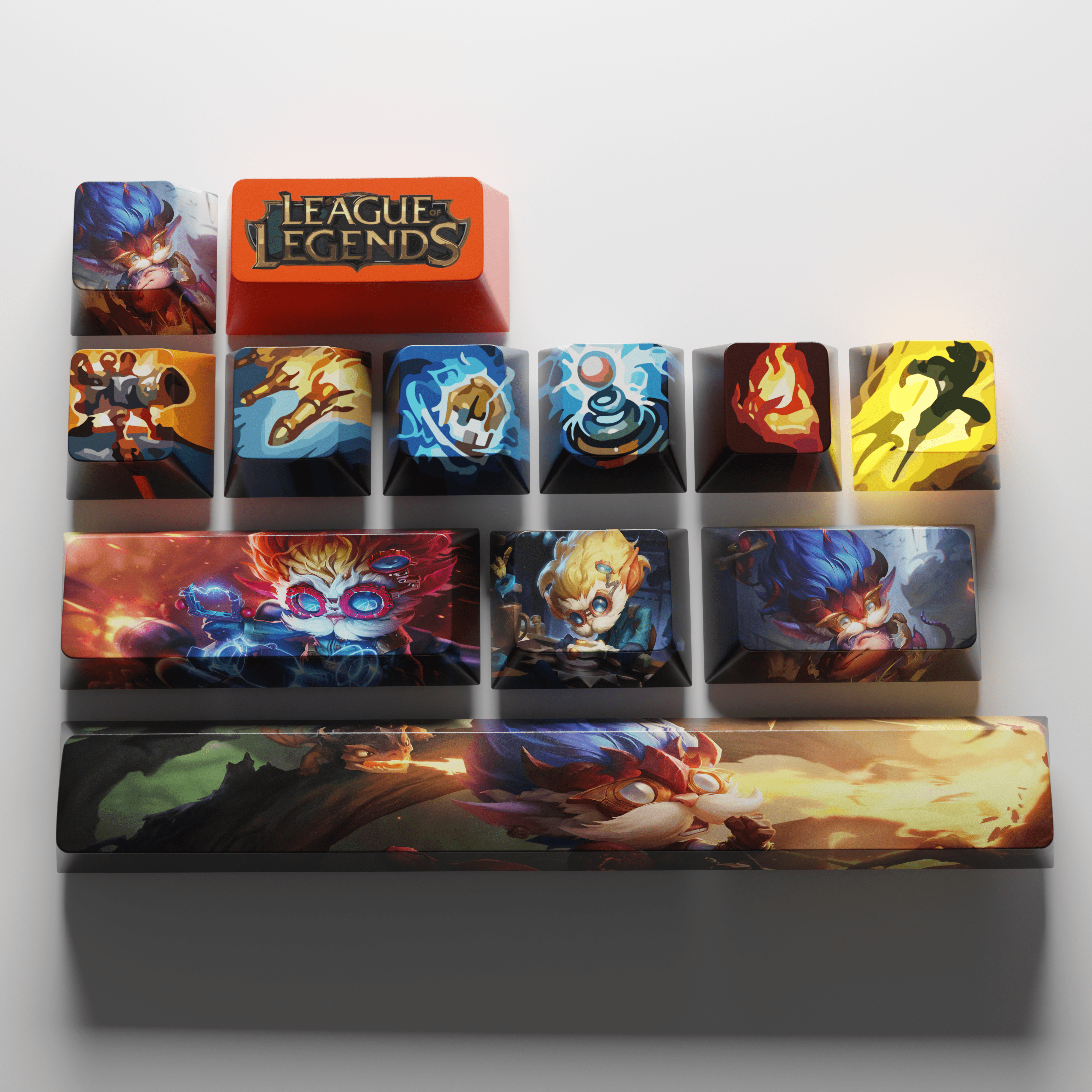 SPECIAL EDITION League of Legends Heimerdinger Keycaps