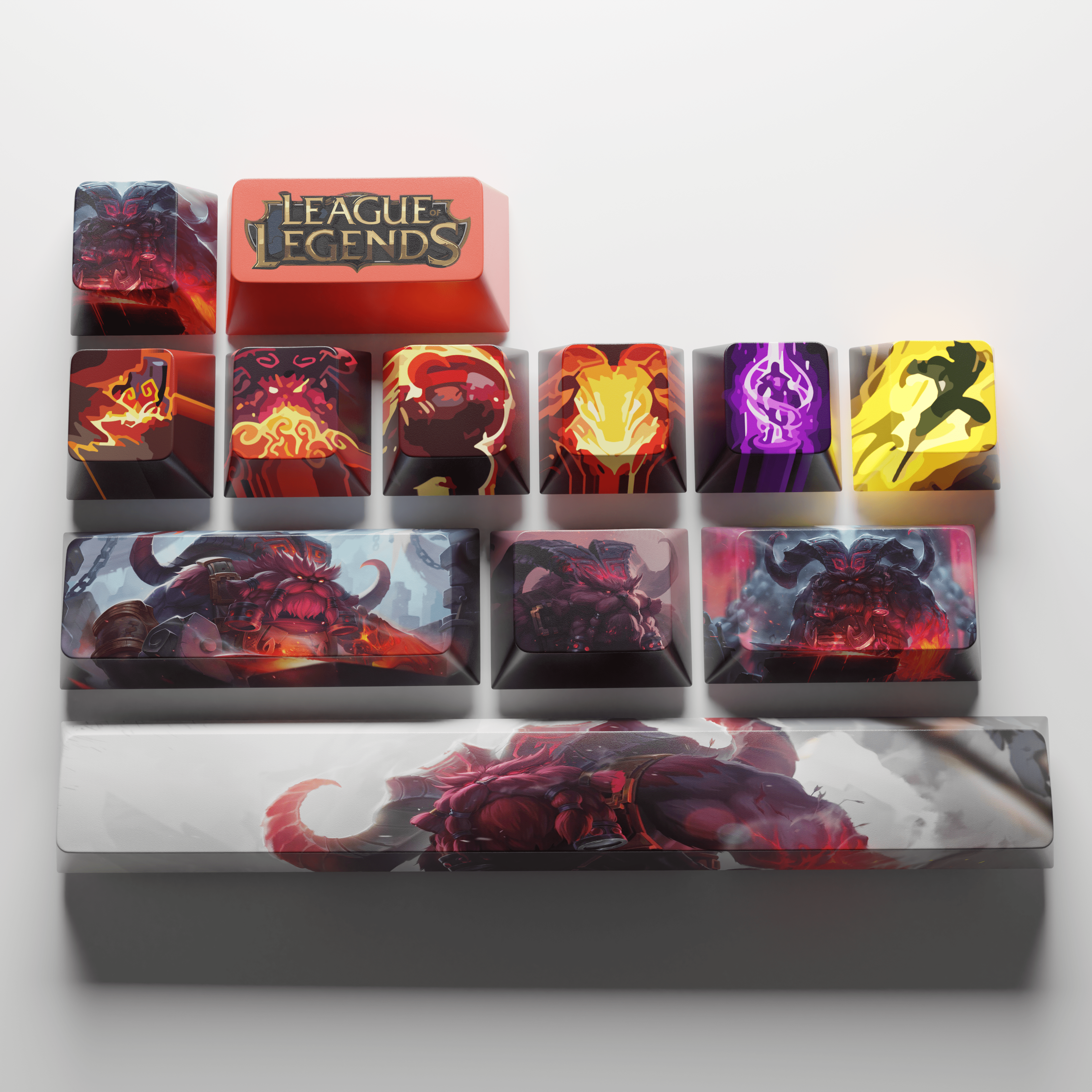 SPECIAL EDITION League of Legends Ornn Keycaps
