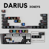 SPECIAL EDITION League of Legends Darius Keycaps – 30 Key