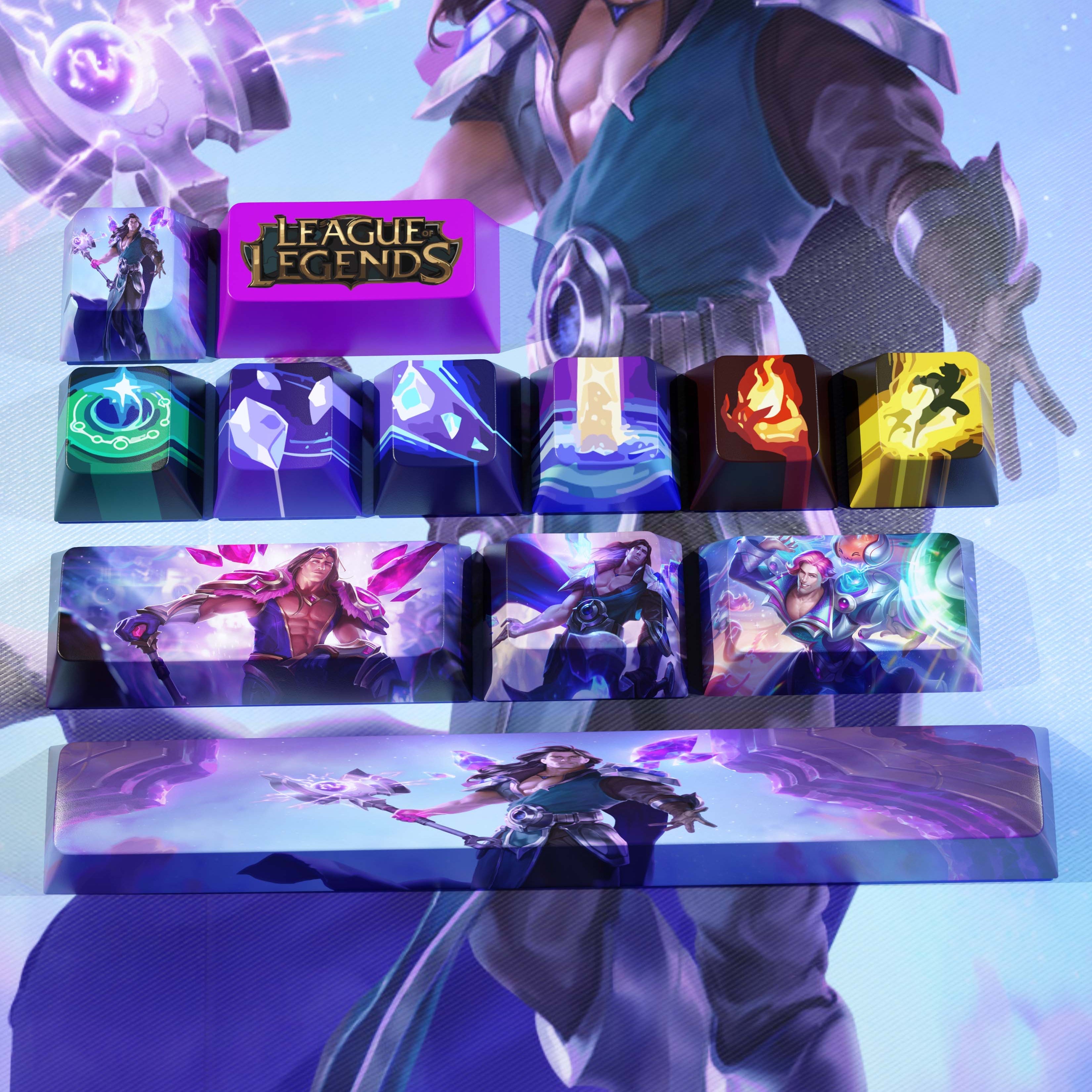 SPECIAL EDITION League of Legends Taric Keycaps