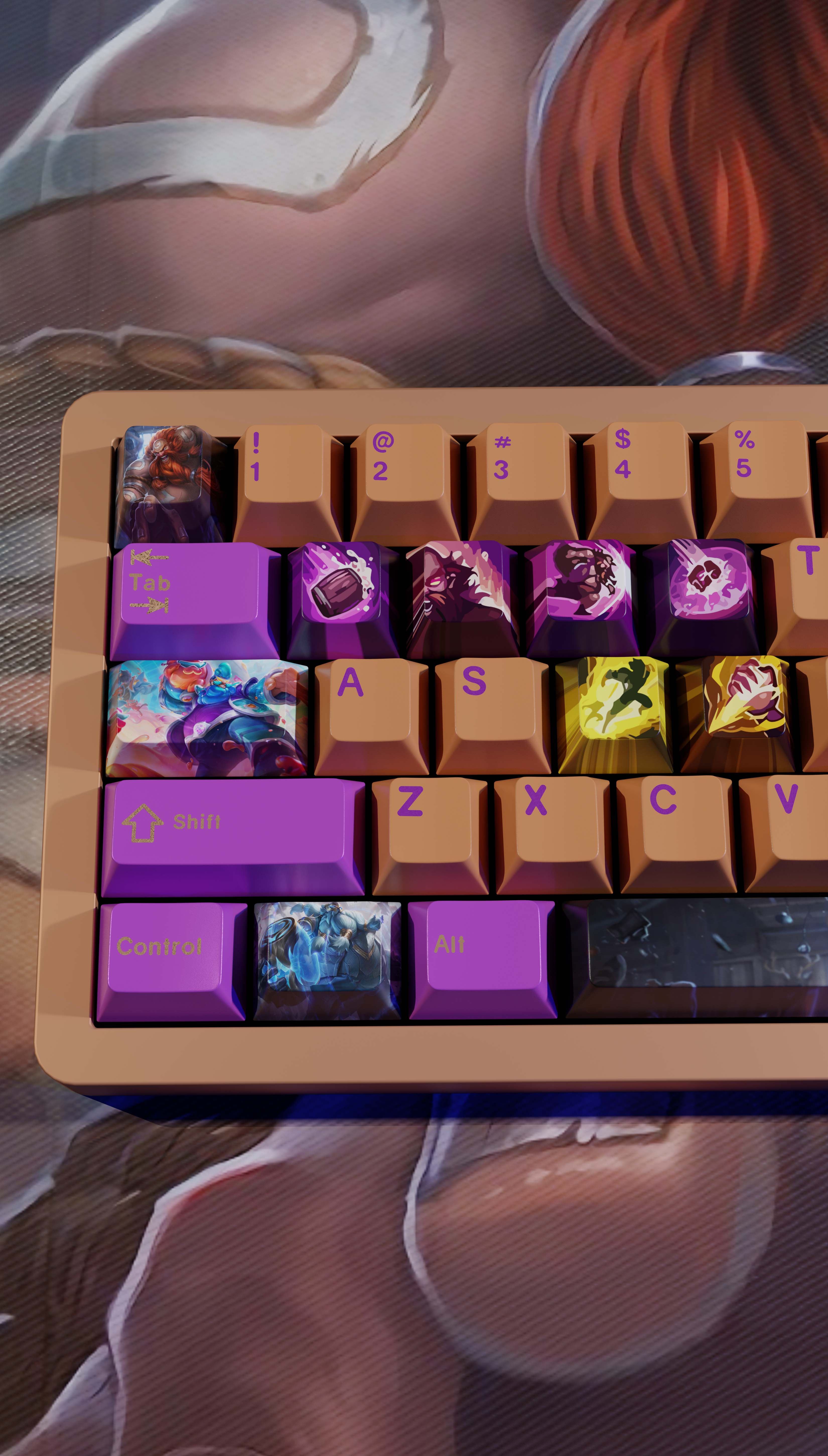 SPECIAL EDITION League of Legends Gragas Keycaps
