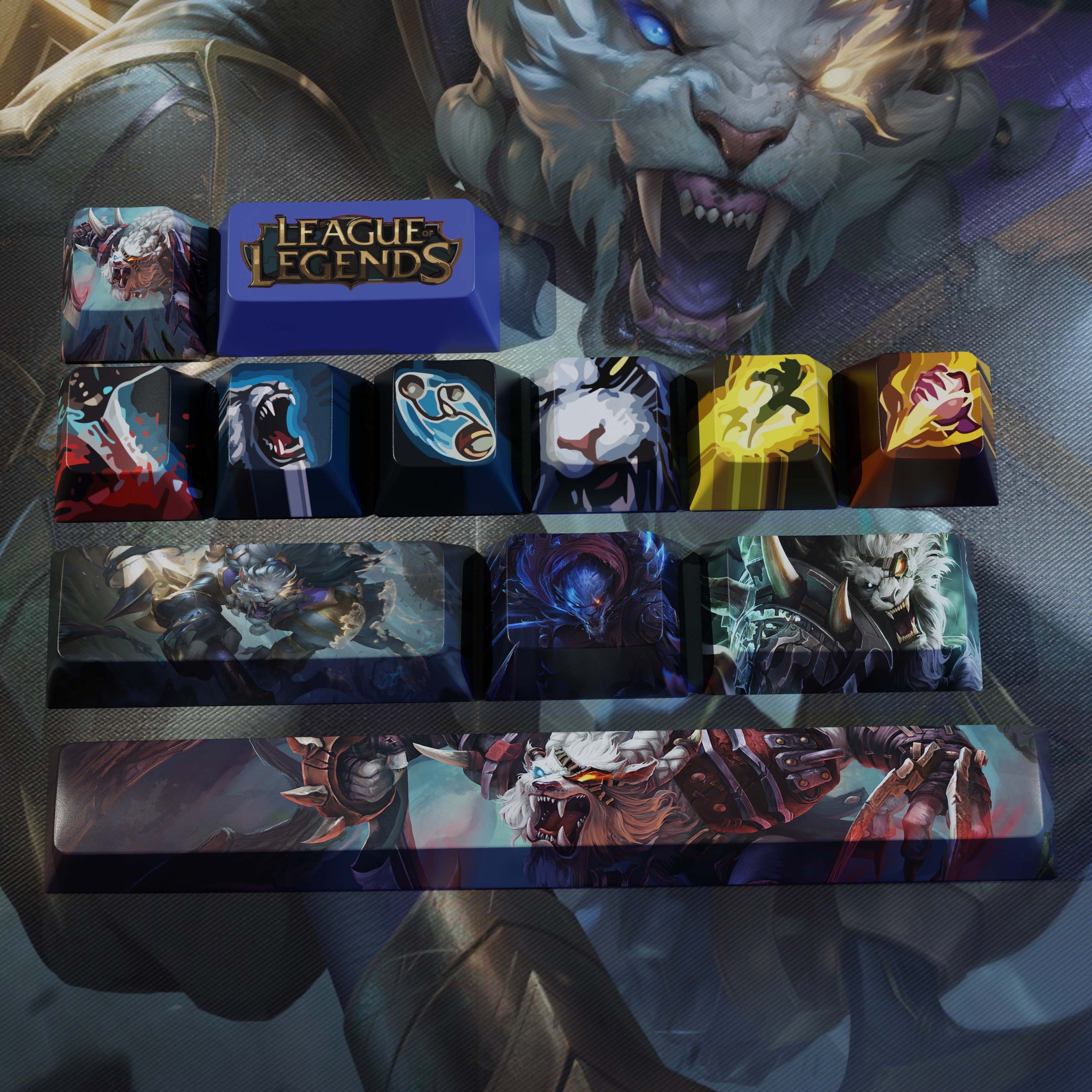 SPECIAL EDITION League of Legends Rengar Keycaps