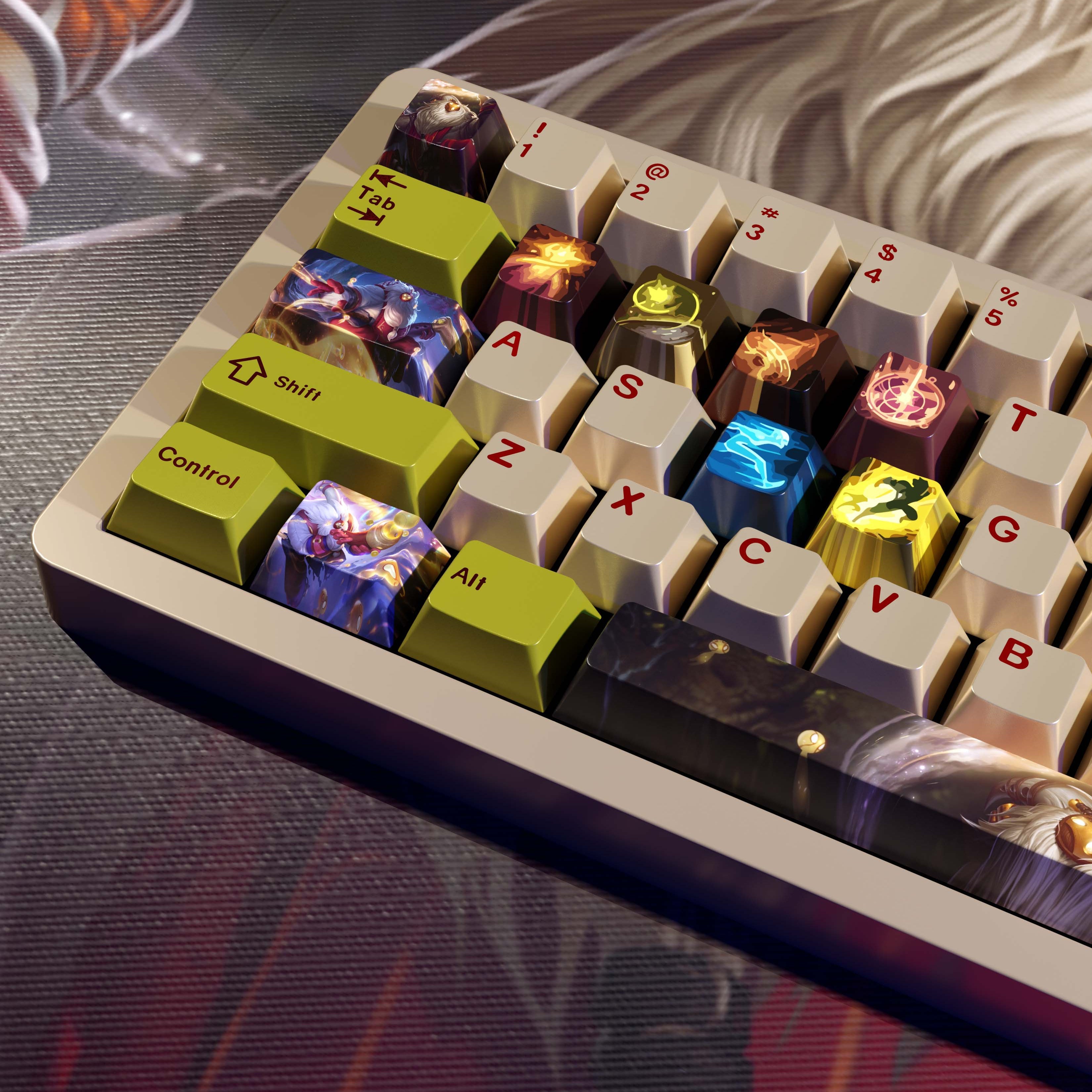 SPECIAL EDITION League of Legends Bard Keycaps