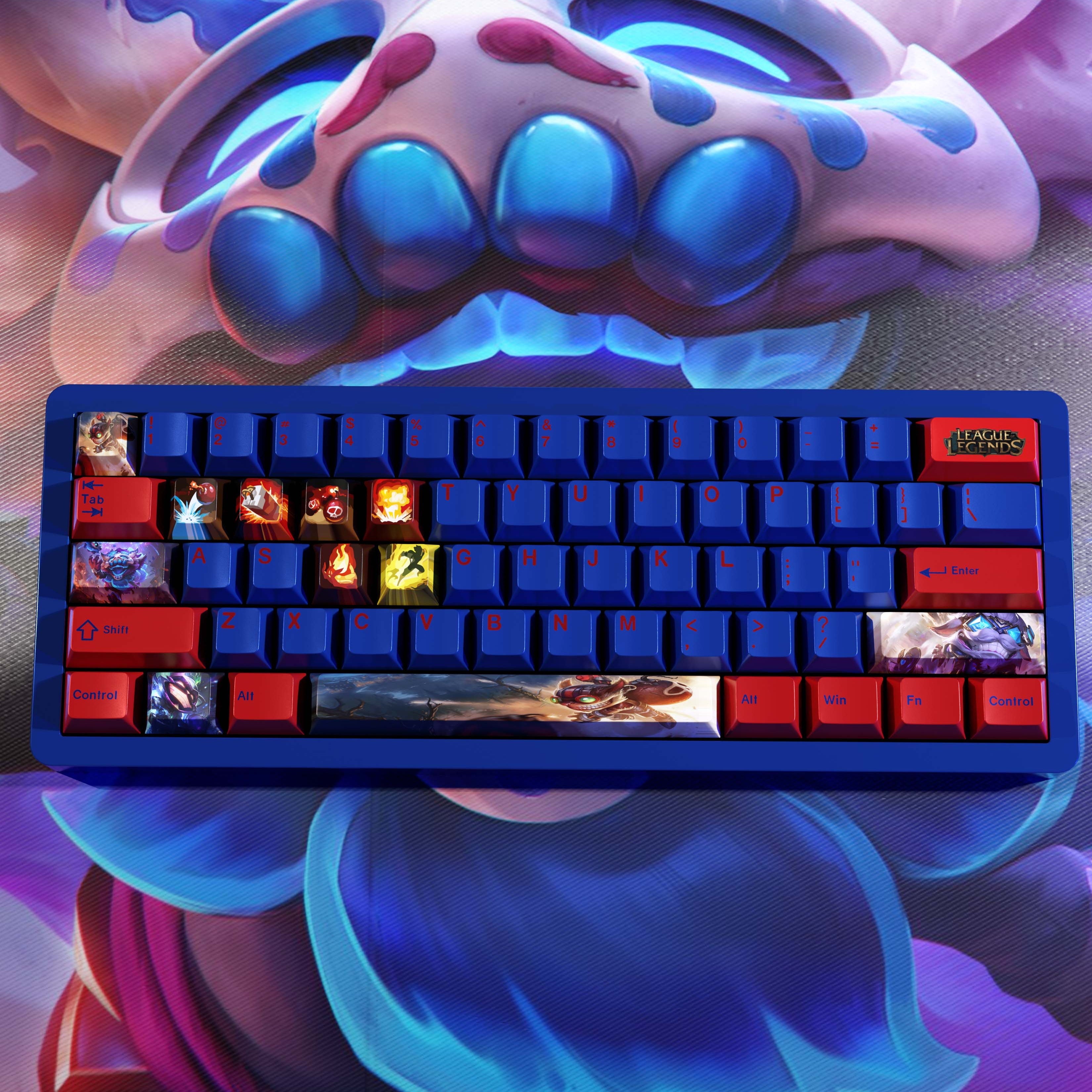 SPECIAL EDITION League of Legends Ziggs Keycaps