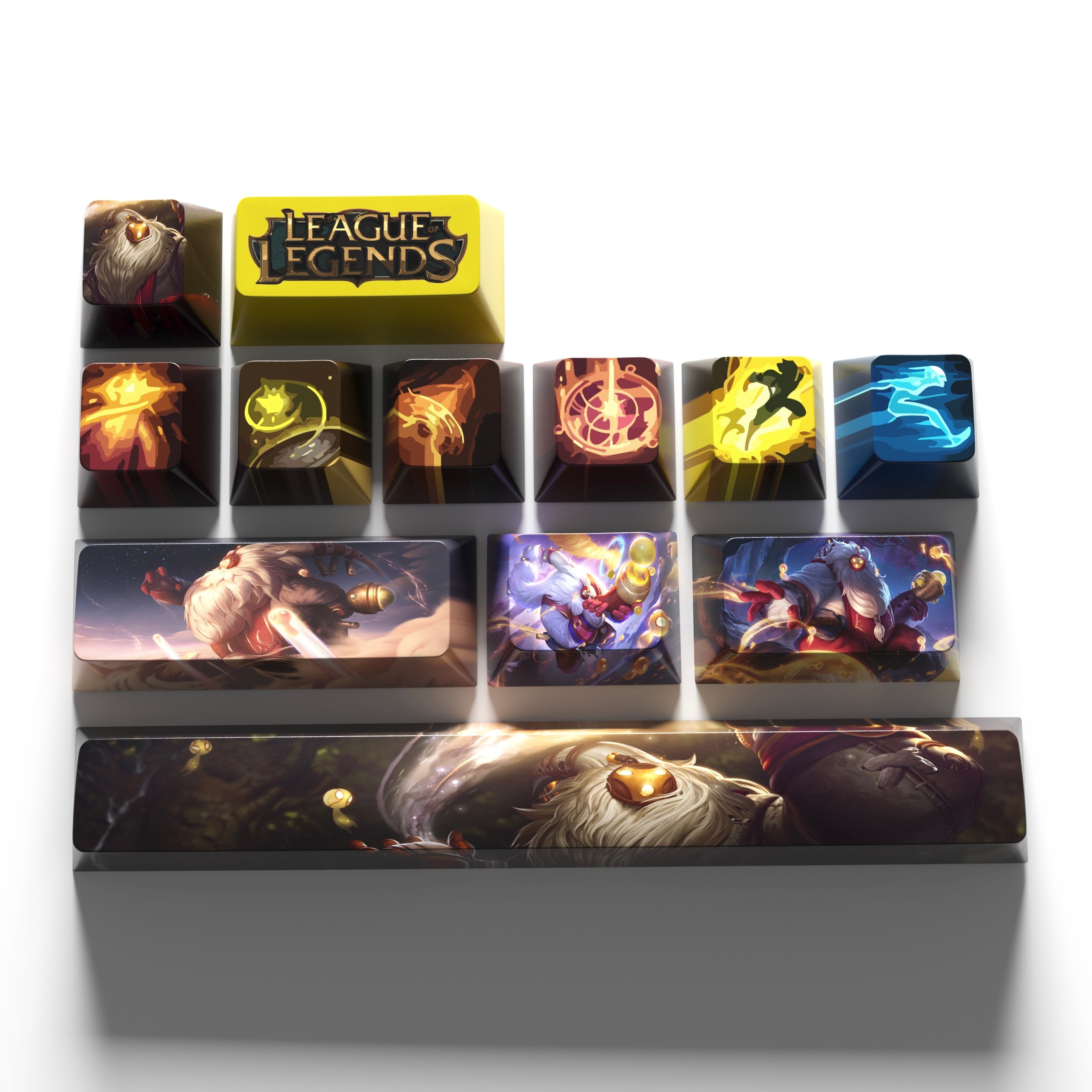 SPECIAL EDITION League of Legends Bard Keycaps