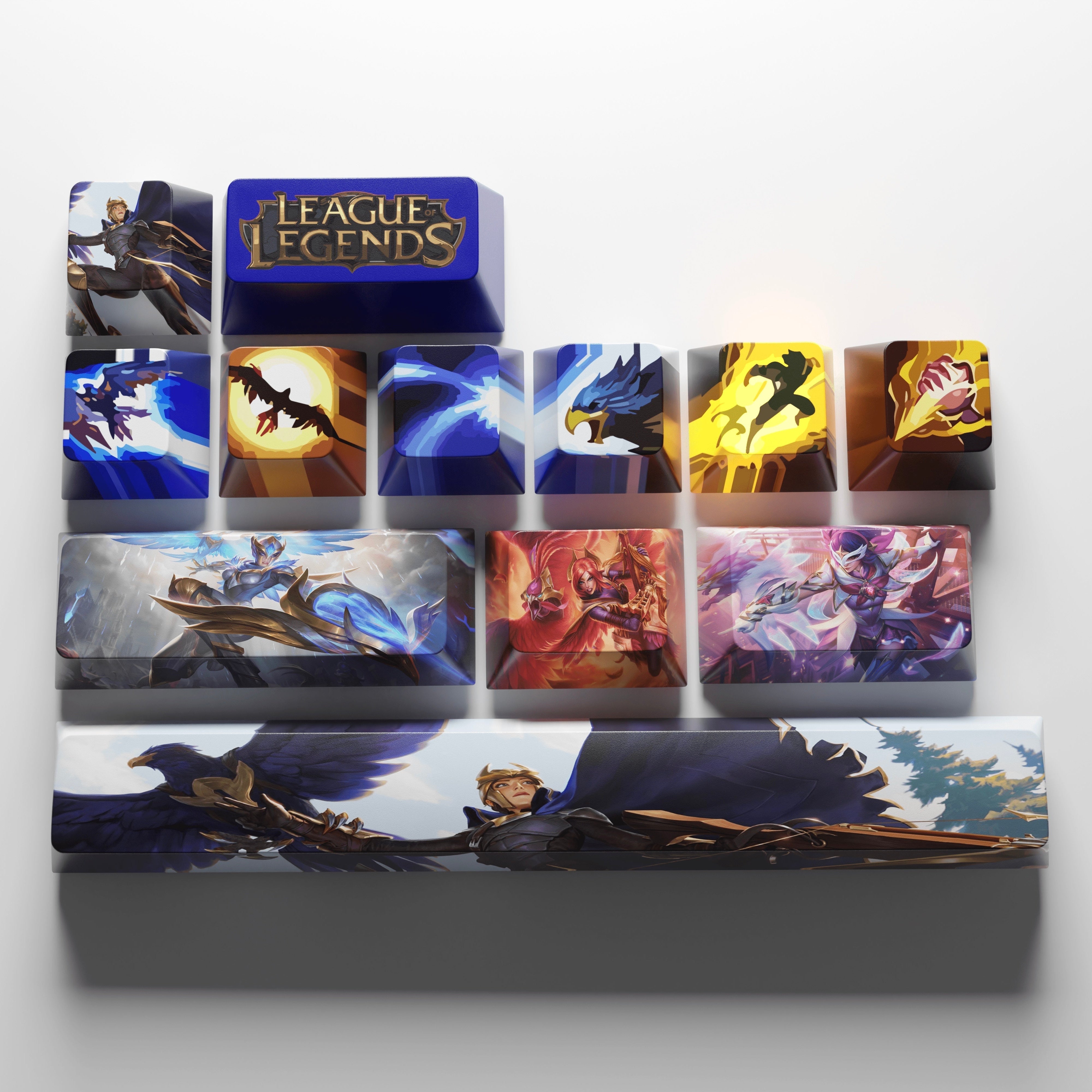 SPECIAL EDITION League of Legends Quinn Keycaps – Rune Keys