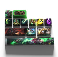 SPECIAL EDITION League of Legends Singed Keycaps