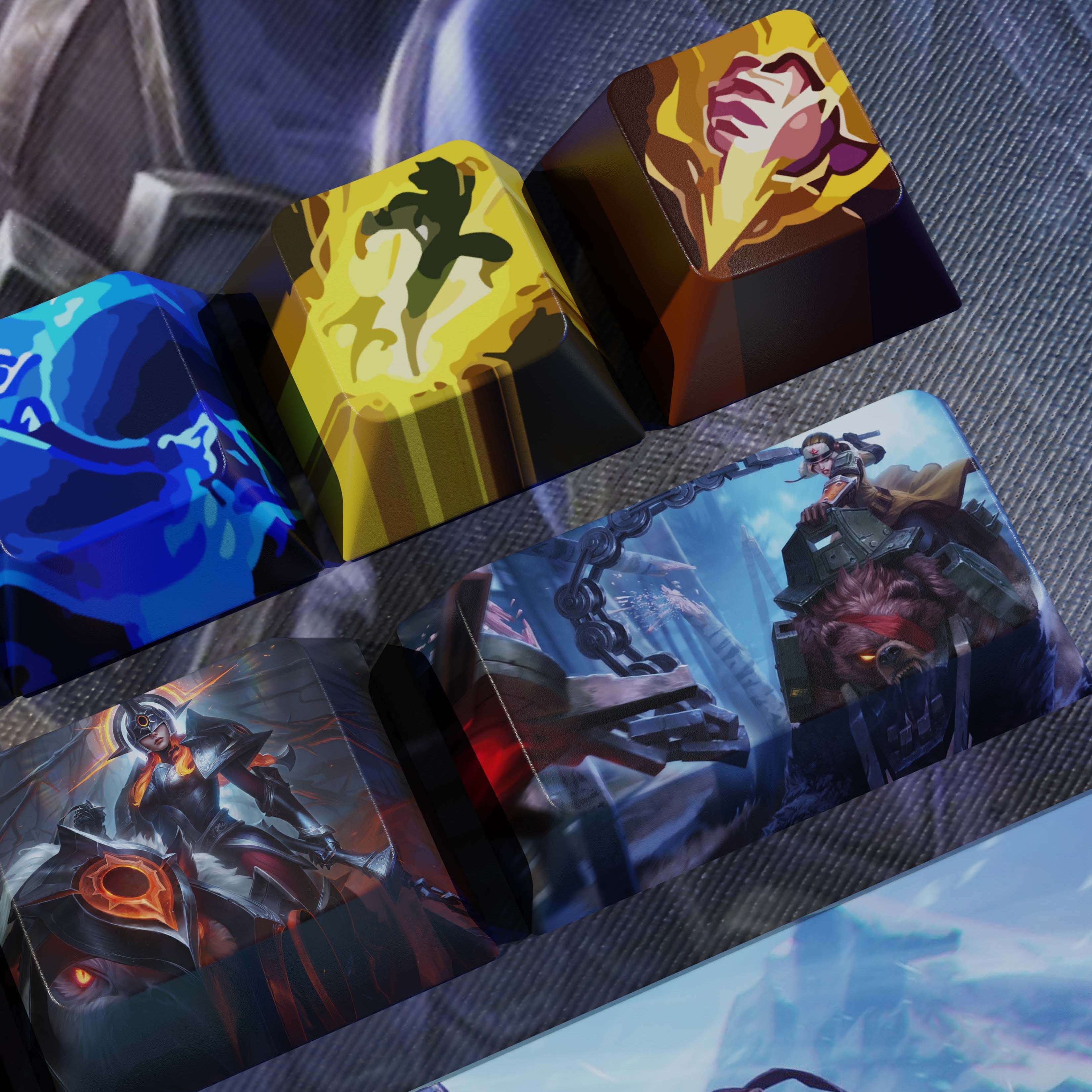 SPECIAL EDITION League of Legends Sejuani Keycaps