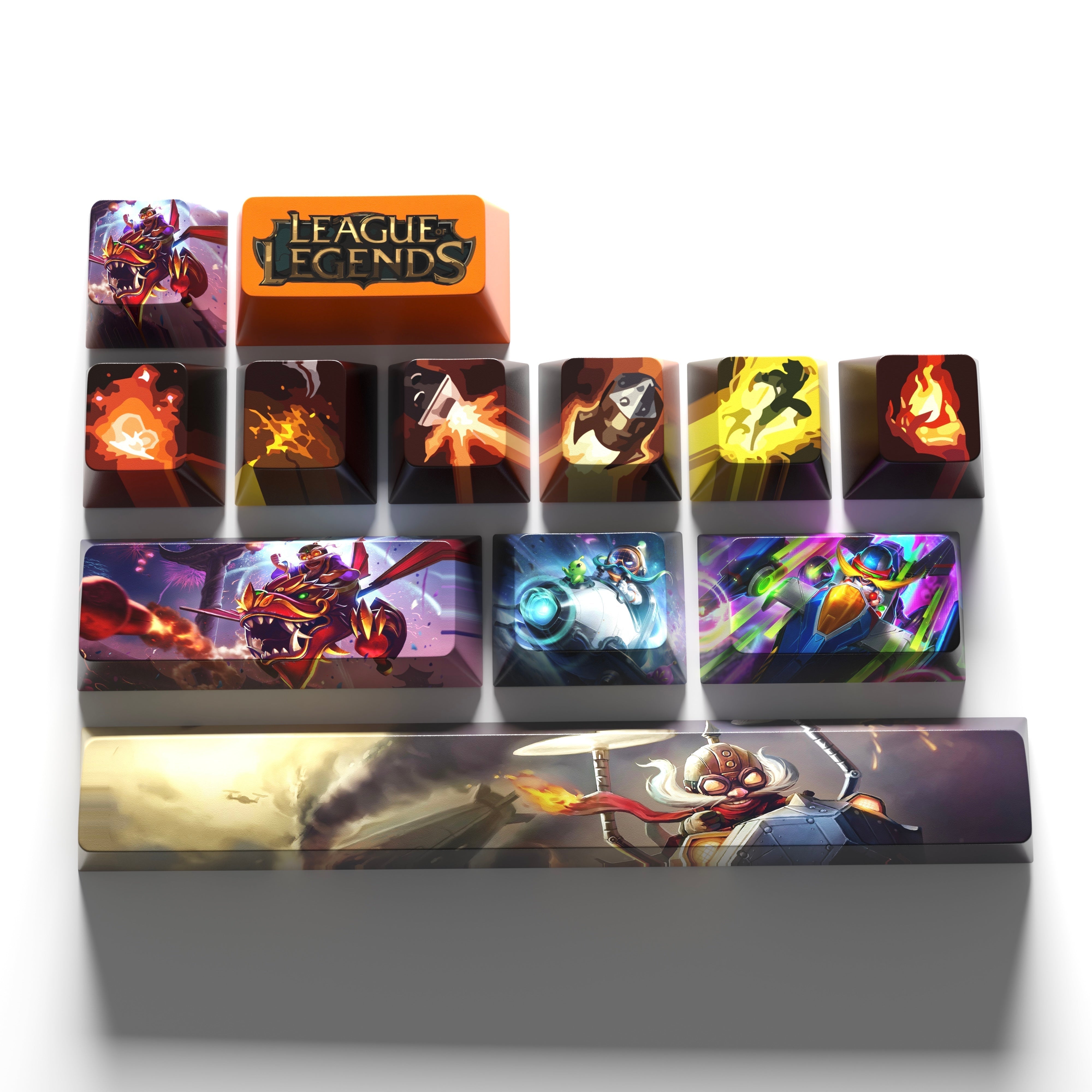 SPECIAL EDITION League of Legends Corki Keycaps