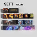 SPECIAL EDITION League of Legends Sett Keycaps