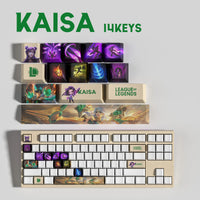 SPECIAL EDITION League of Legends Kai’Sa Keycaps – 14 Custom Keys