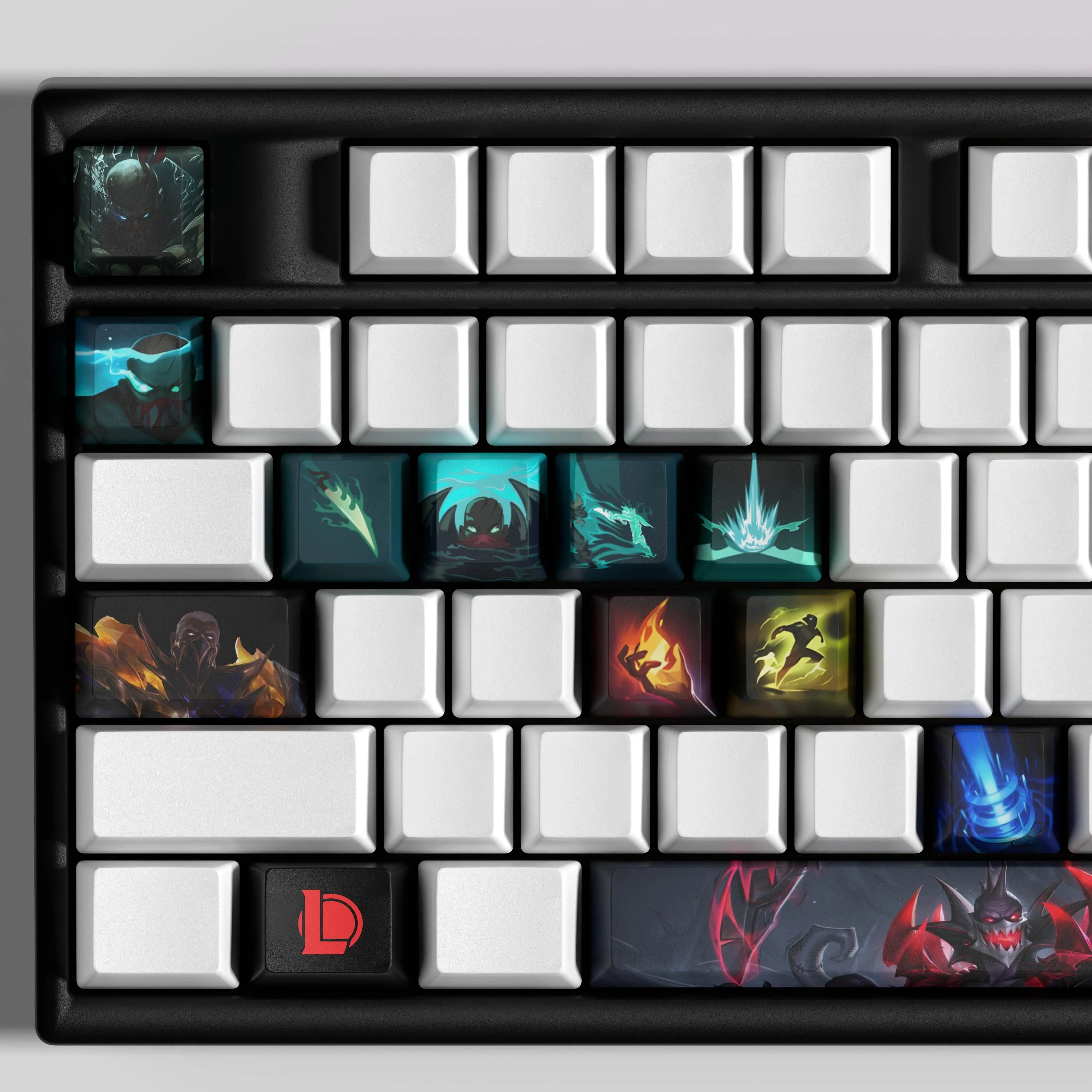SPECIAL EDITION League of Legends Pyke Keycaps – 14 Custom Keys