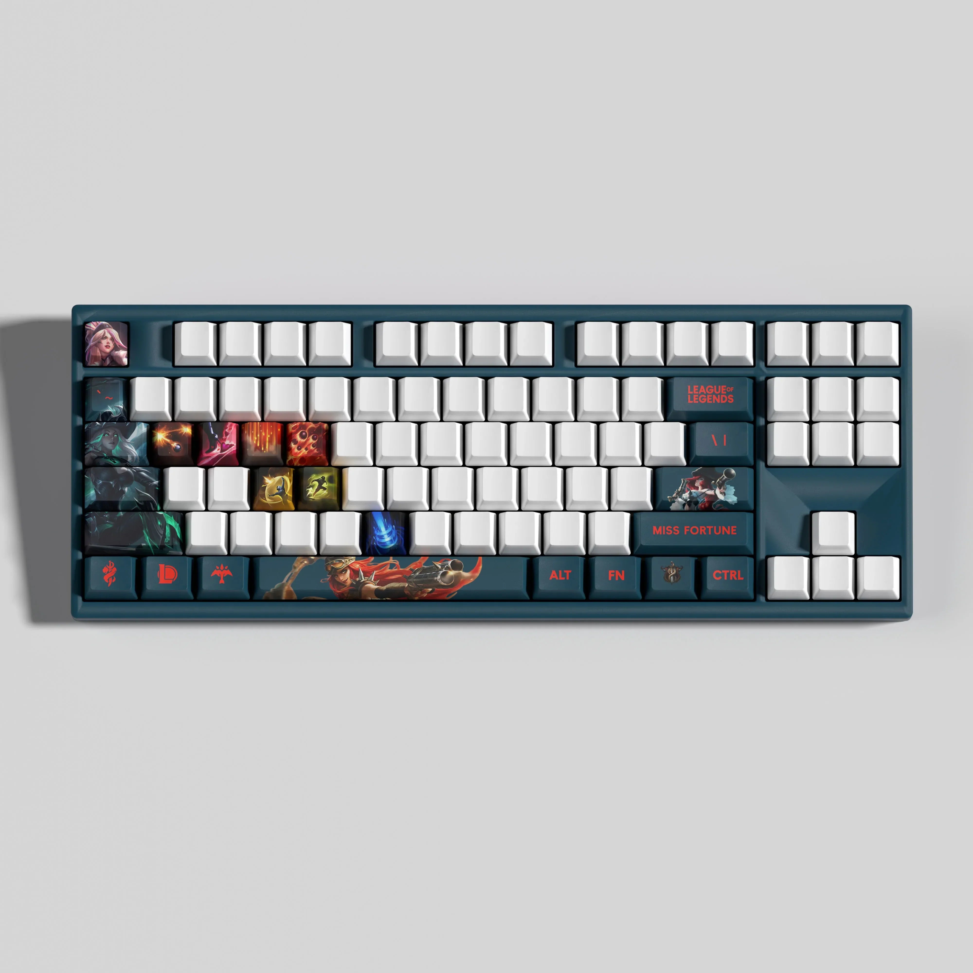 SPECIAL EDITION League of Legends Miss Fortune Keycaps – 30 Custom Keys
