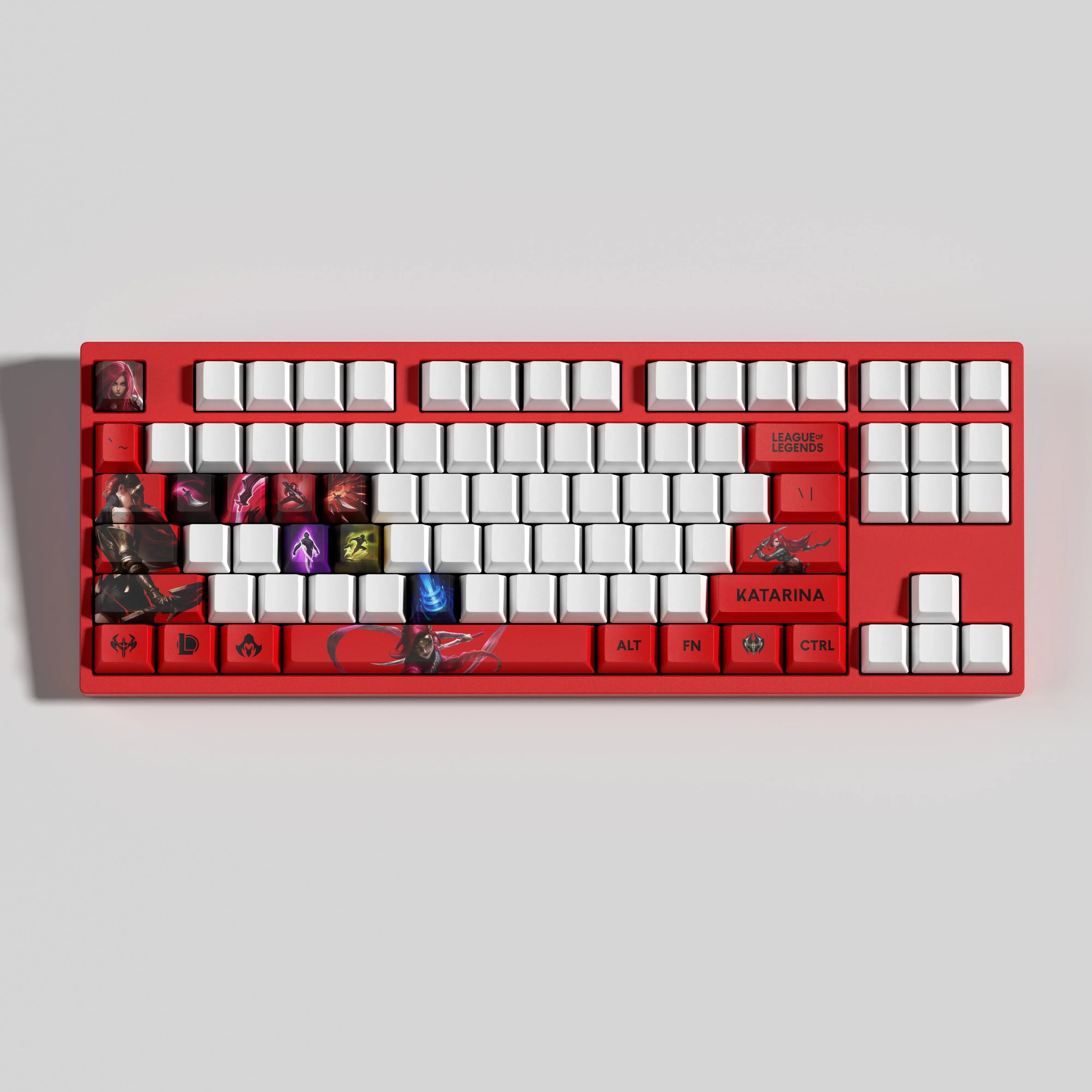 SPECIAL EDITION League of Legends Katarina Keycaps – 30 Custom Keys