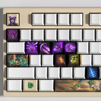SPECIAL EDITION League of Legends Kai’Sa Keycaps – 14 Custom Keys