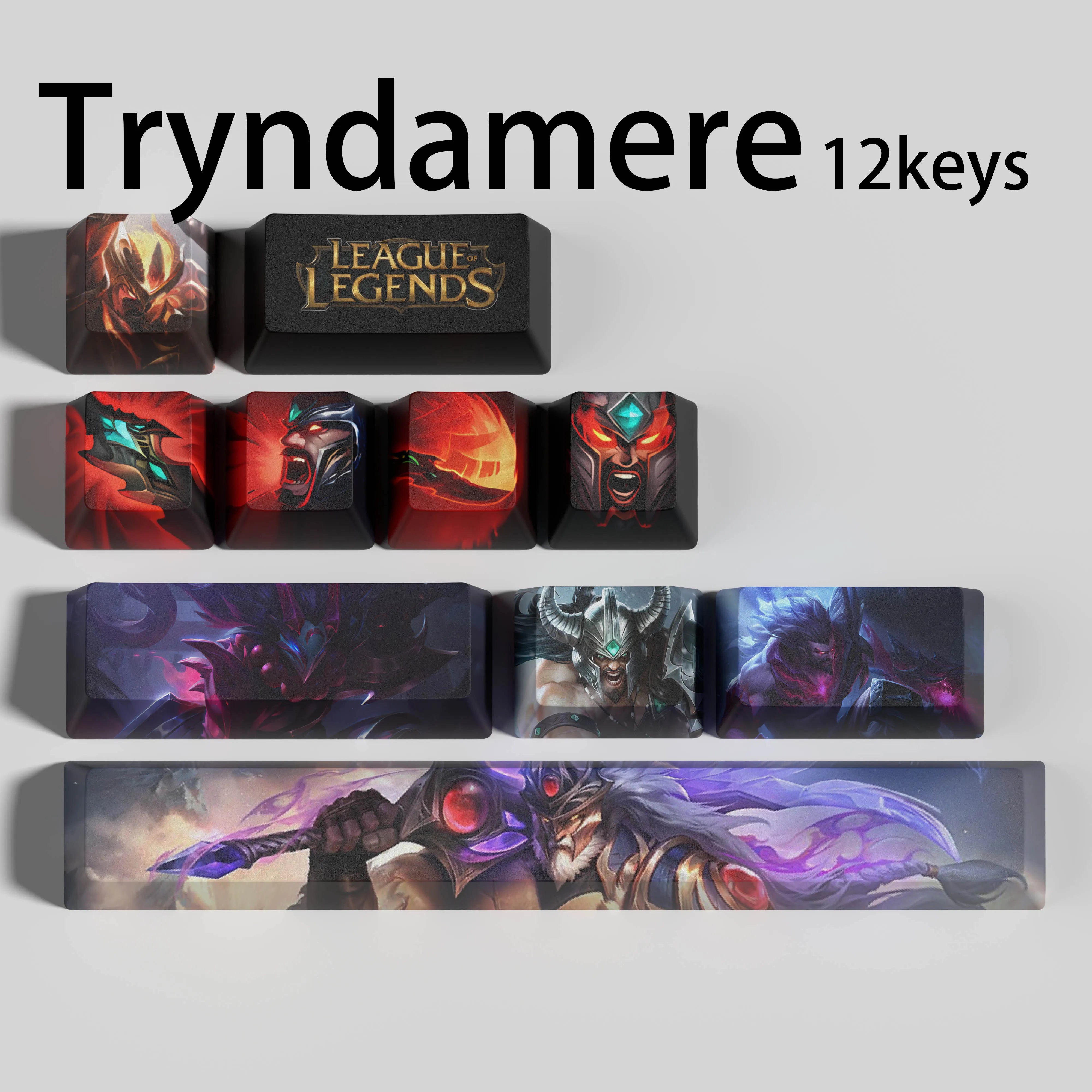 SPECIAL EDITION League of Legends Tryndamere Keycaps