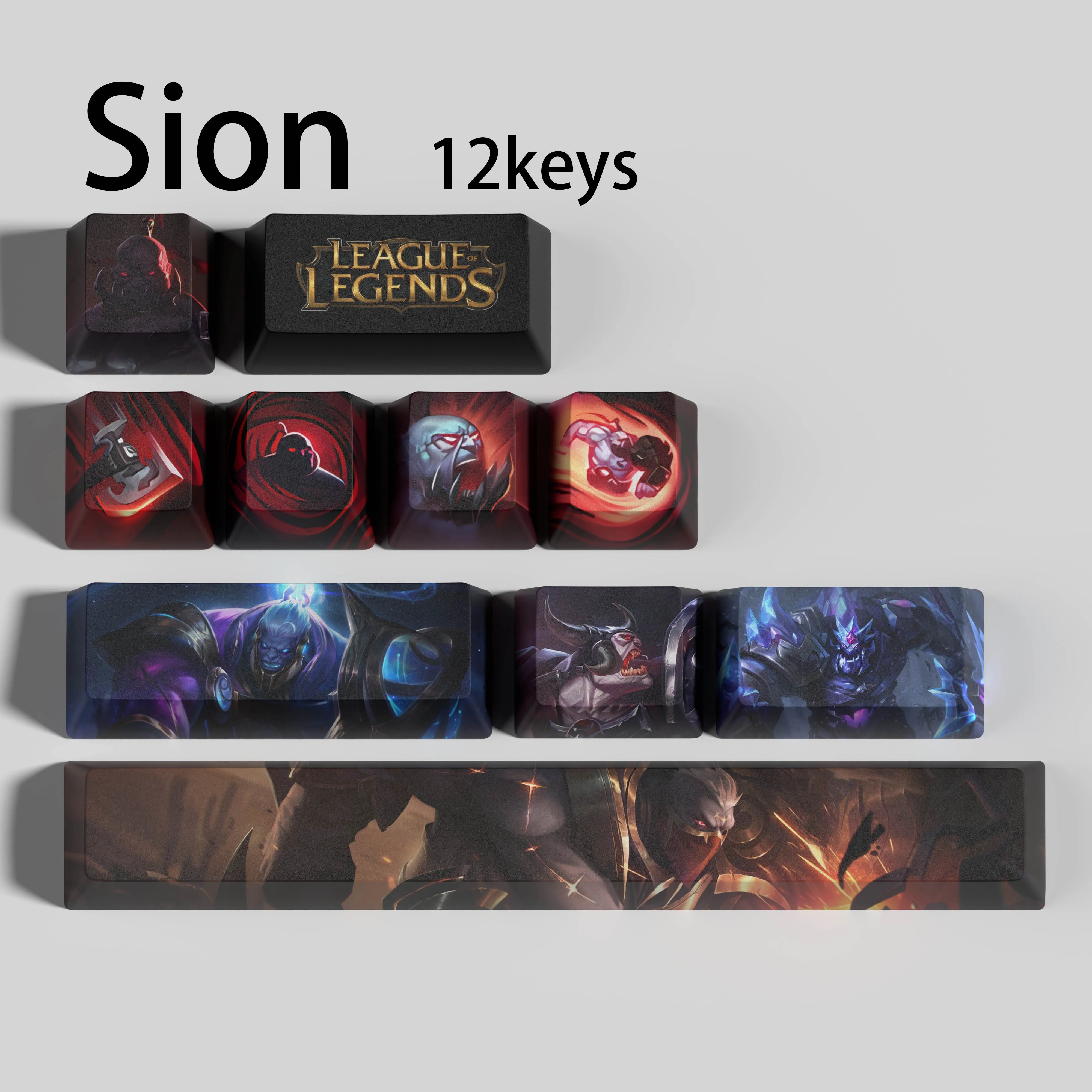 SPECIAL EDITION League of Legends Sion Keycaps