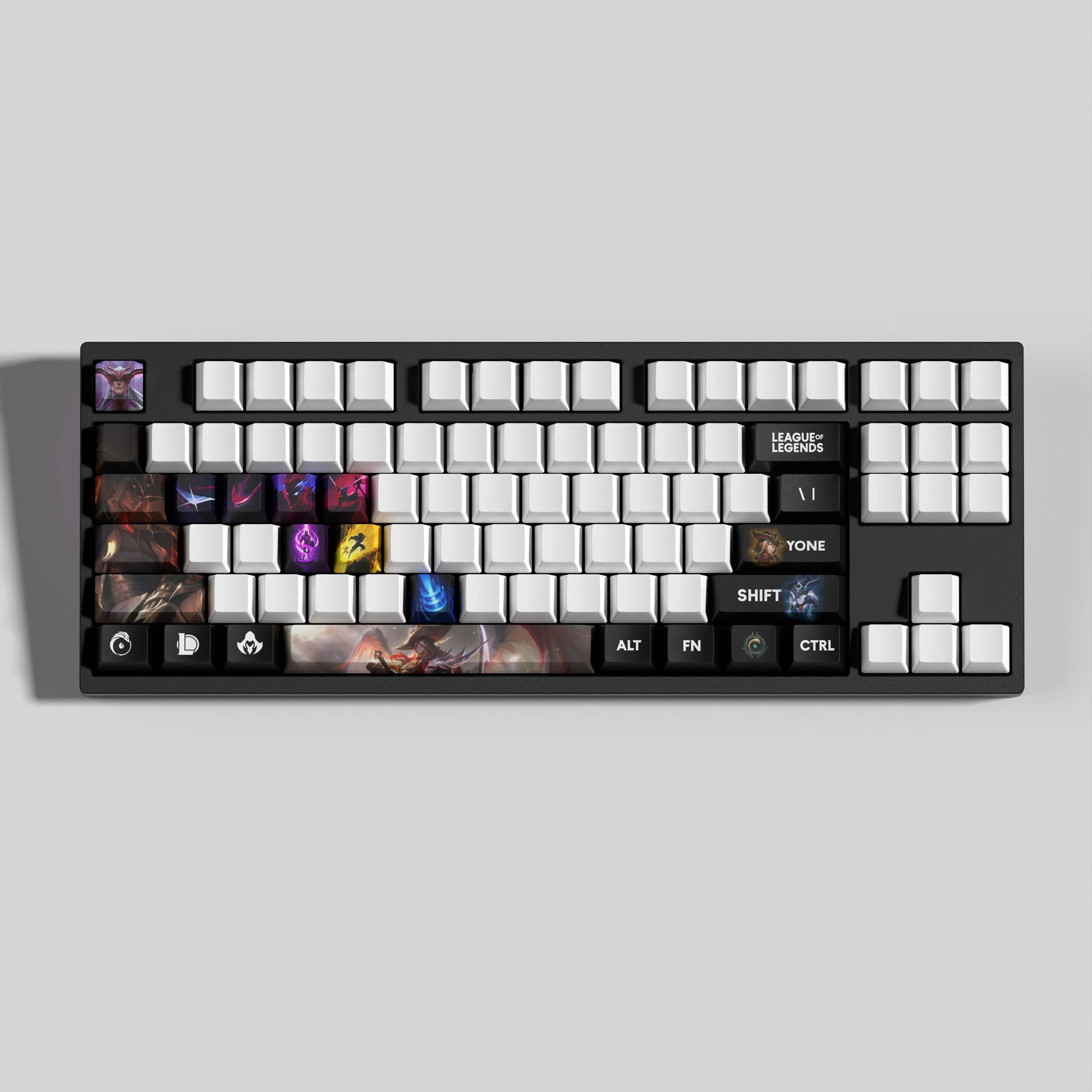 SPECIAL EDITION League of Legends Yone Keycaps – 30 Key