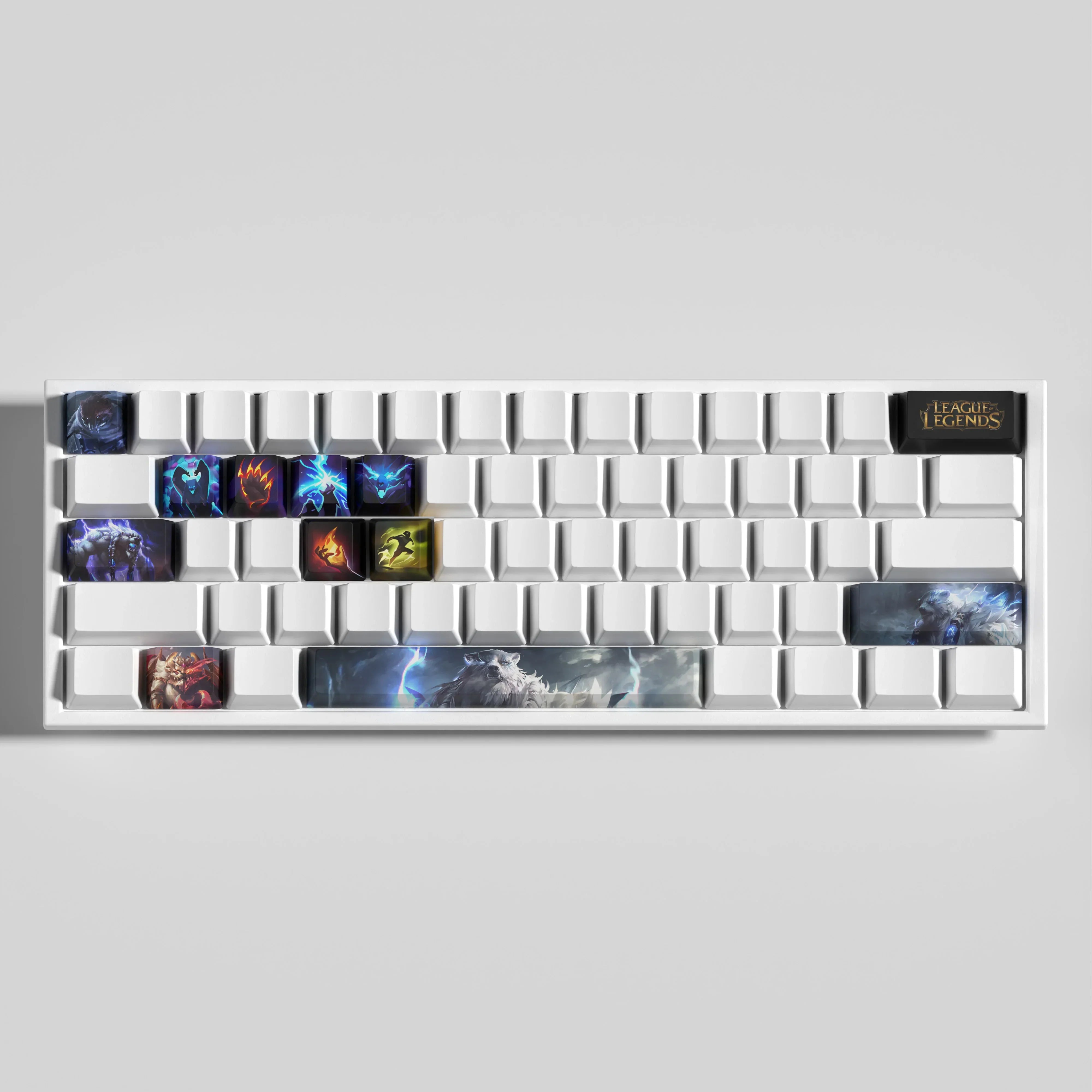 SPECIAL EDITION League of Legends Volibear Keycaps – 12 Custom Keys