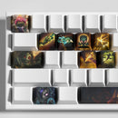 SPECIAL EDITION League of Legends Amumu Keycaps – 12 Custom Keys