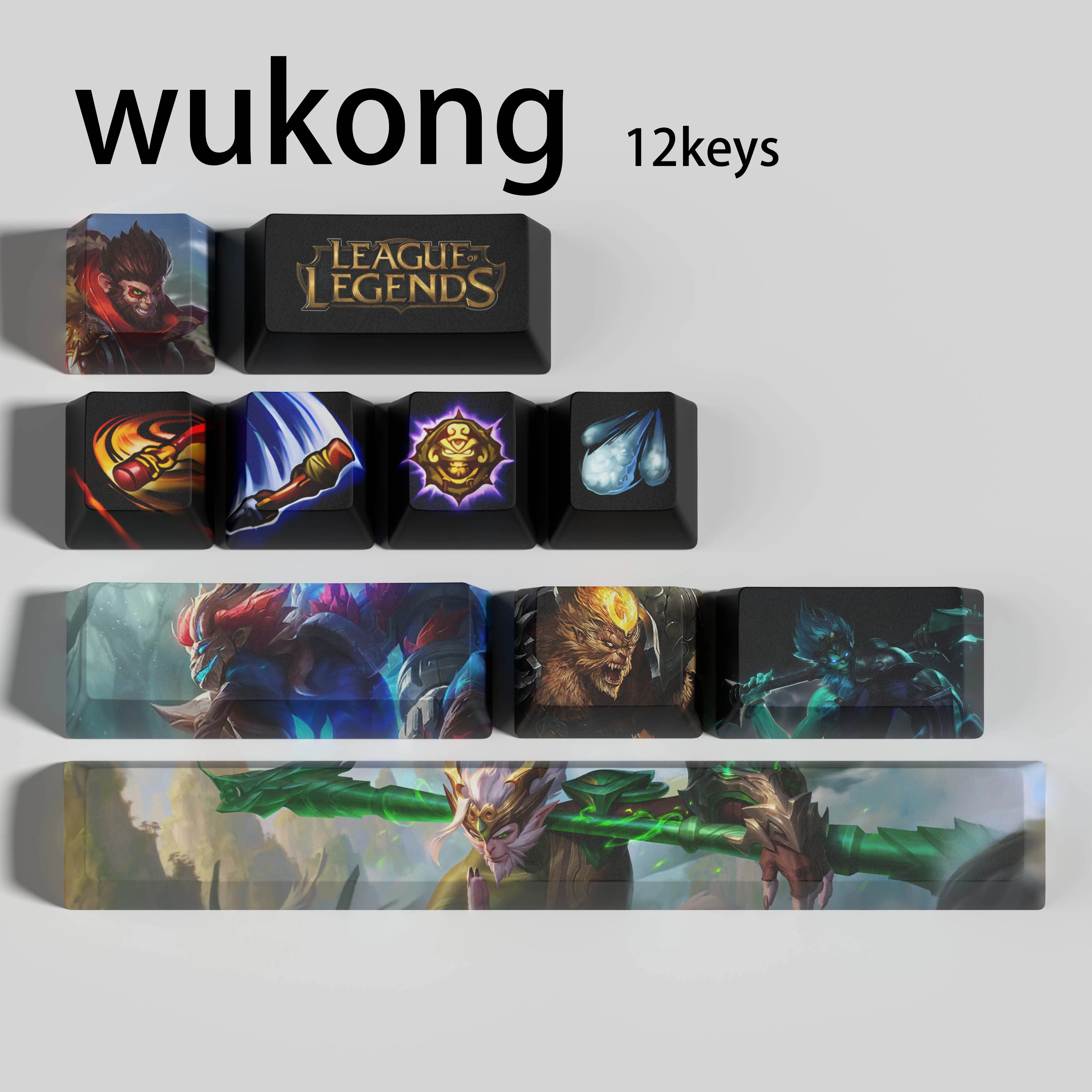 SPECIAL EDITION League of Legends Wukong Keycaps