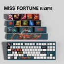 SPECIAL EDITION League of Legends Miss Fortune Keycaps – 14 Custom Keys