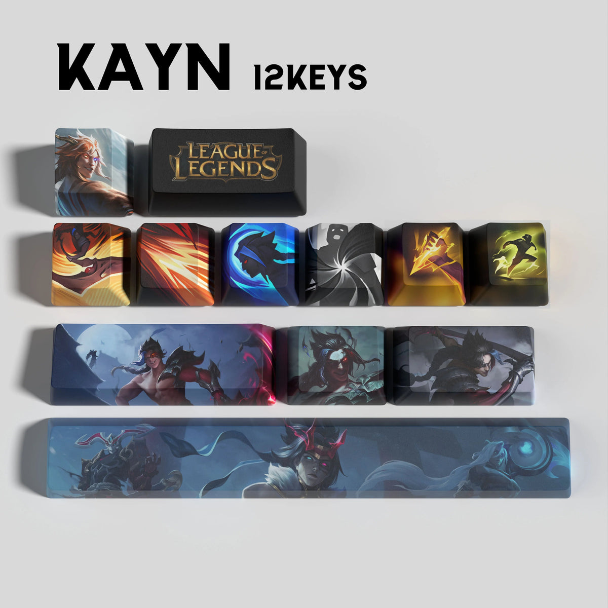 League of Legends Keycaps – Rune Keys