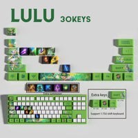 SPECIAL EDITION League of Legends Lulu Keycaps – 30 Key