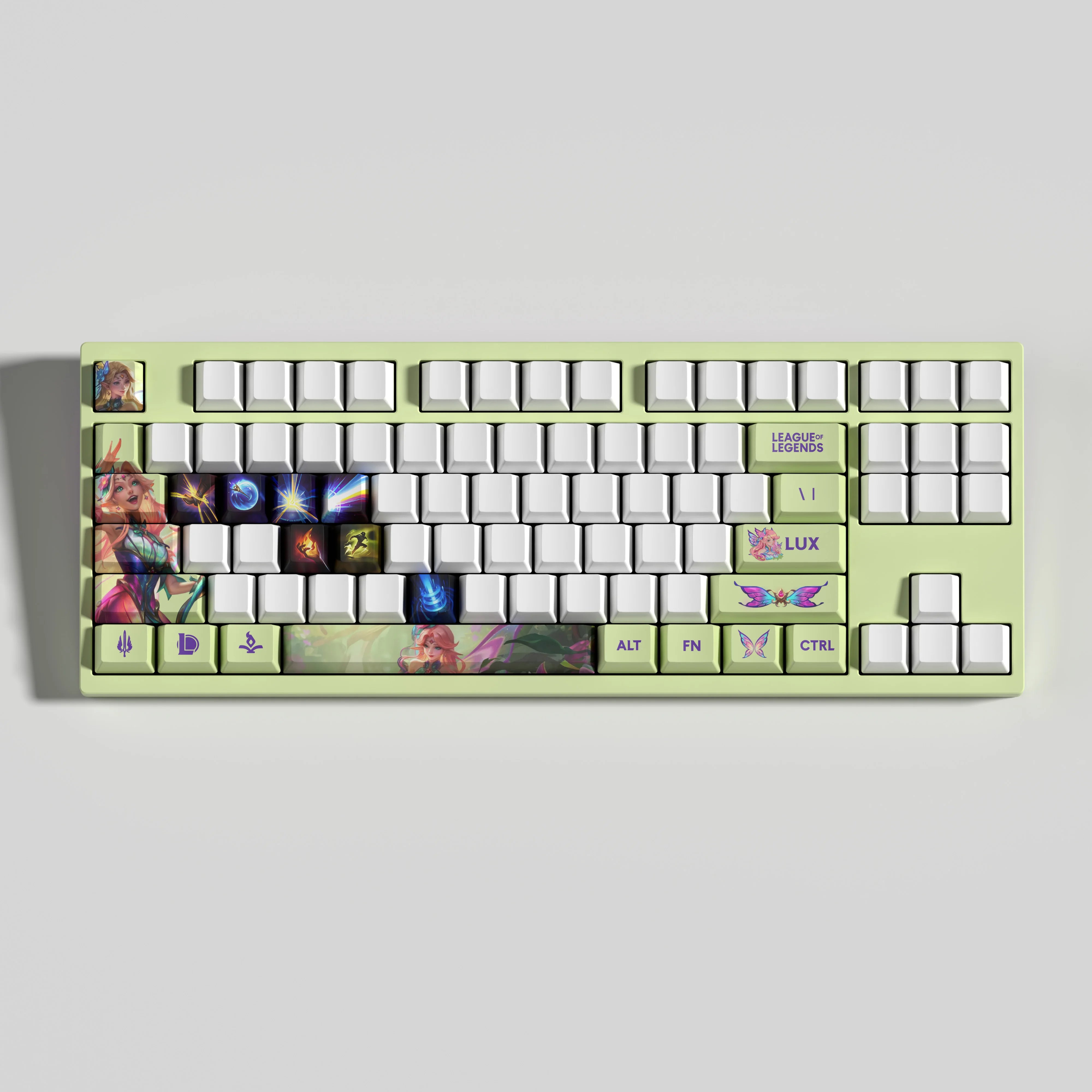 SPECIAL EDITION League of Legends Lux Keycaps – 30 Key