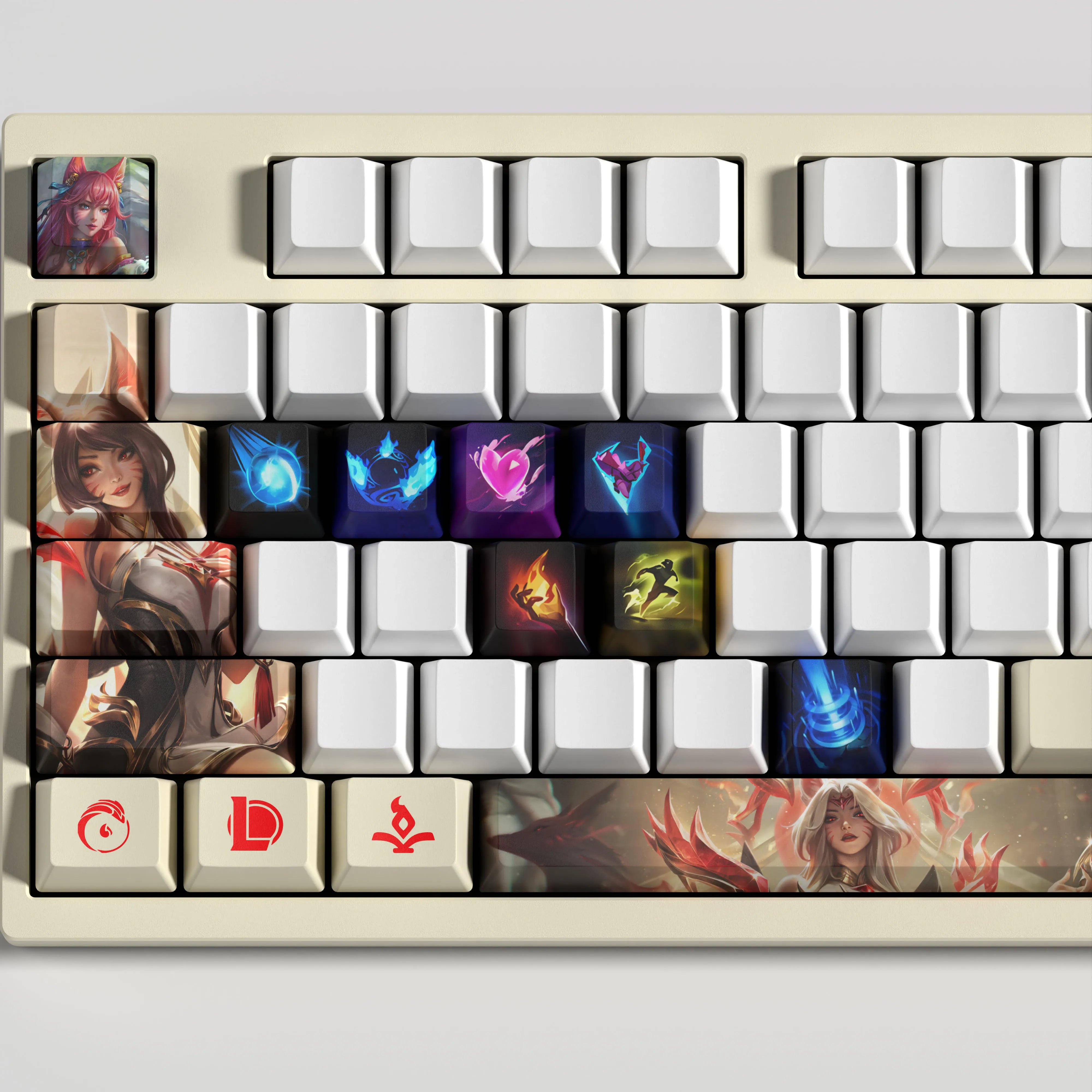 SPECIAL EDITION League of Legends Ahri Keycaps – 30 Key
