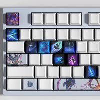 NEW SPECIAL EDITION League of Legends Gwen Keycaps – 14 Key