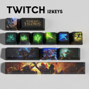 SPECIAL EDITION League of Legends Twitch Keycaps