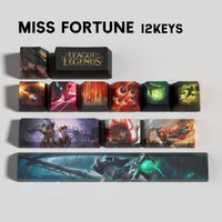 SPECIAL EDITION League of Legends Miss Fortune Keycaps