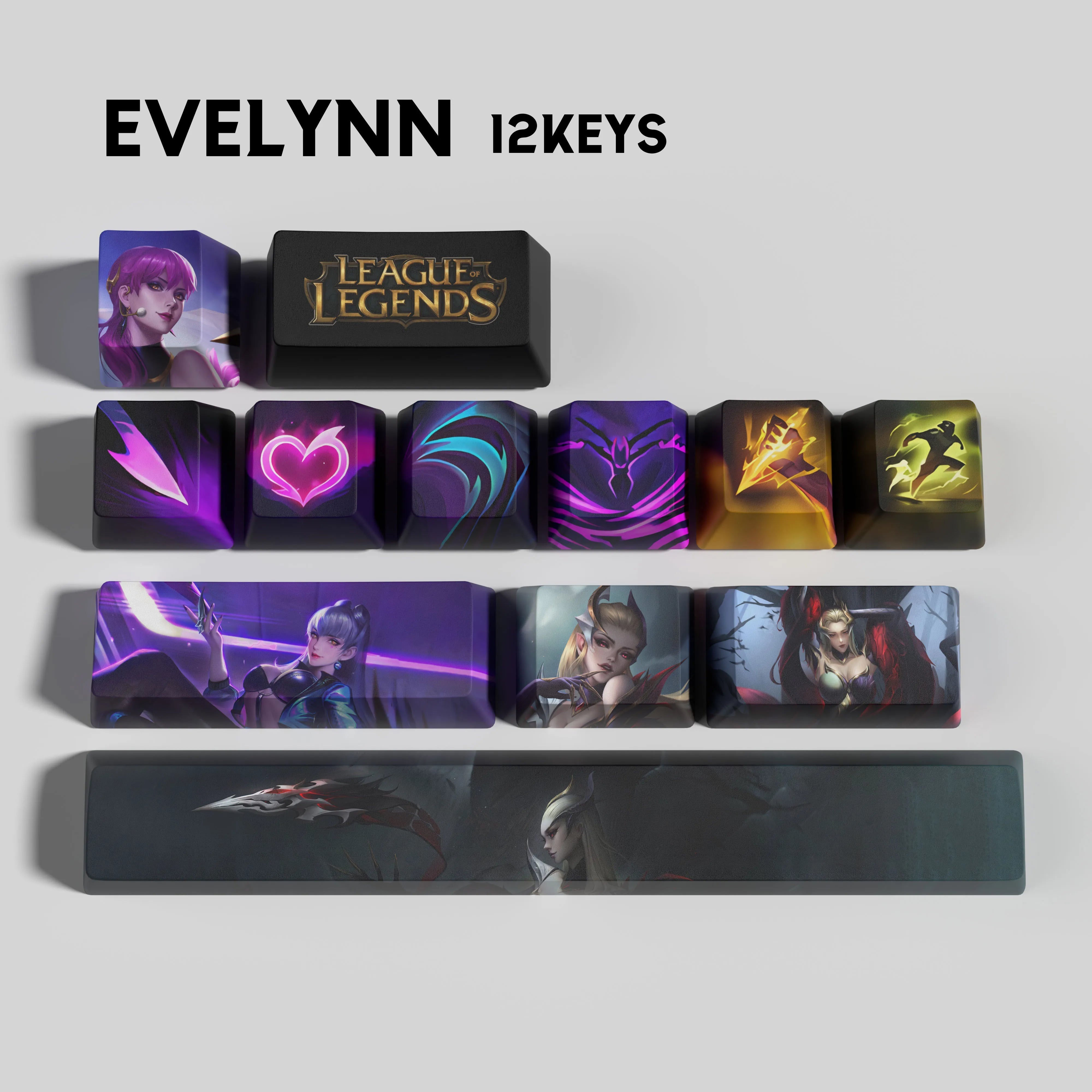 League of Legends Evelynn Keycaps