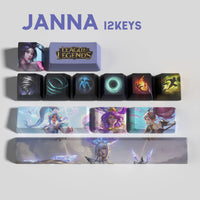 SPECIAL EDITION League of Legends Janna Keycaps