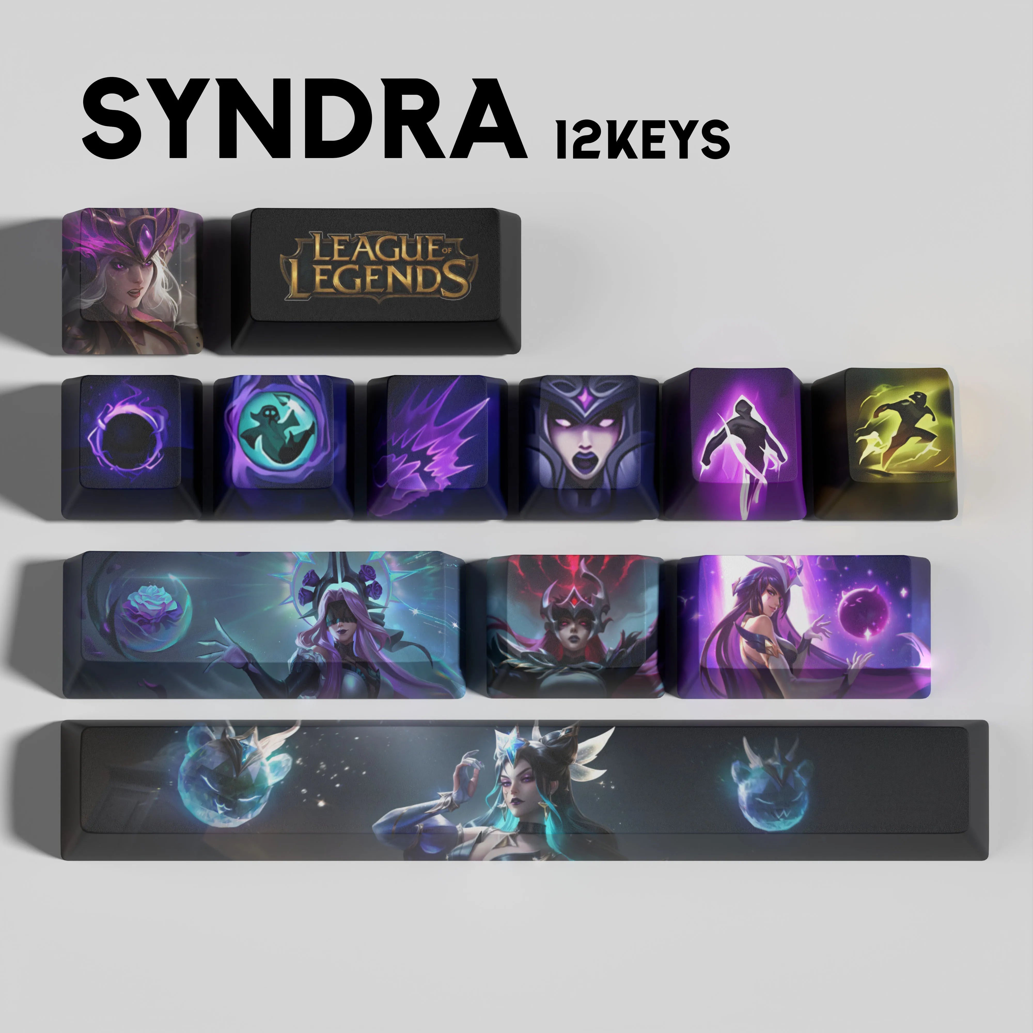 SPECIAL EDITION League of Legends Syndra Keycaps