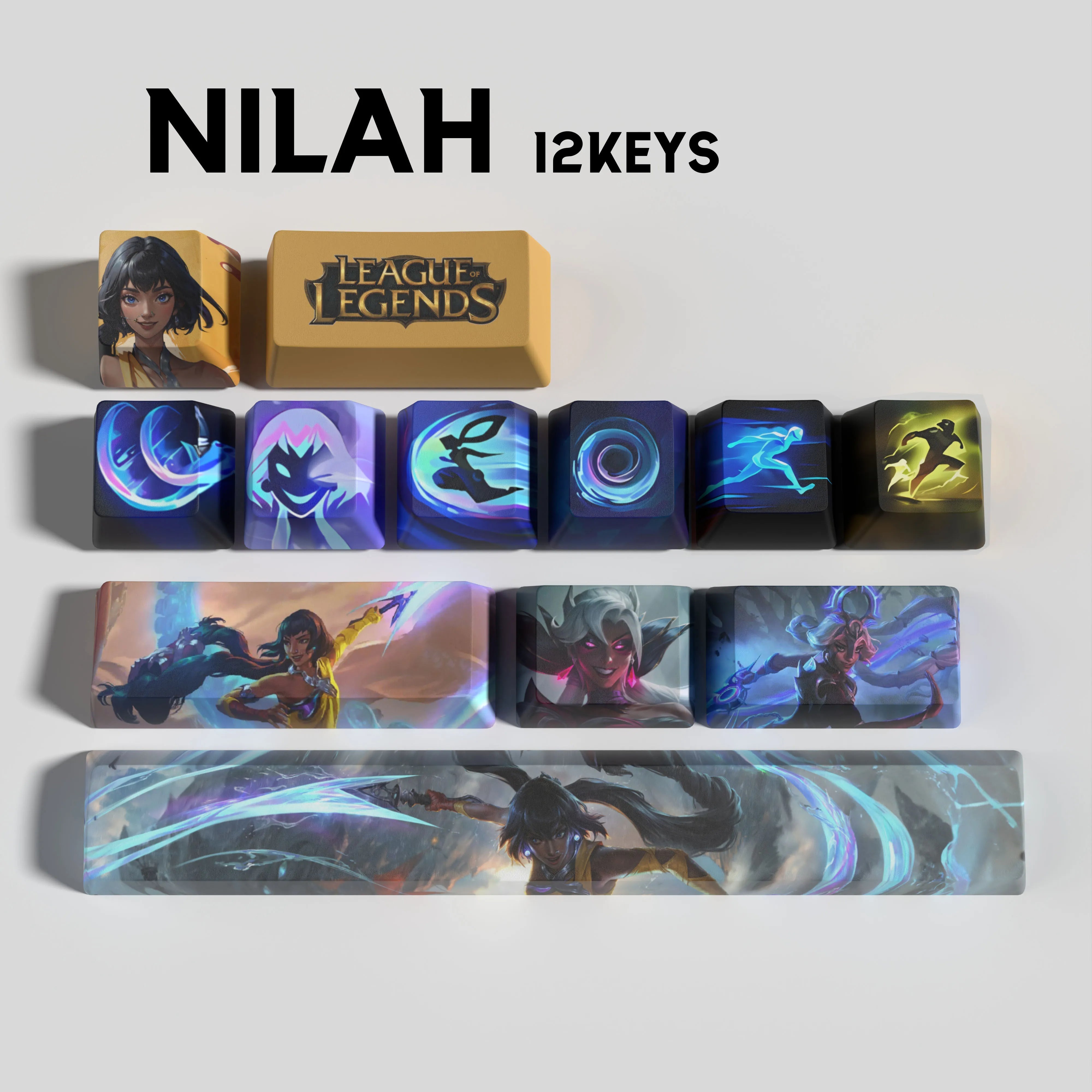SPECIAL EDITION League of Legends Nilah Keycaps
