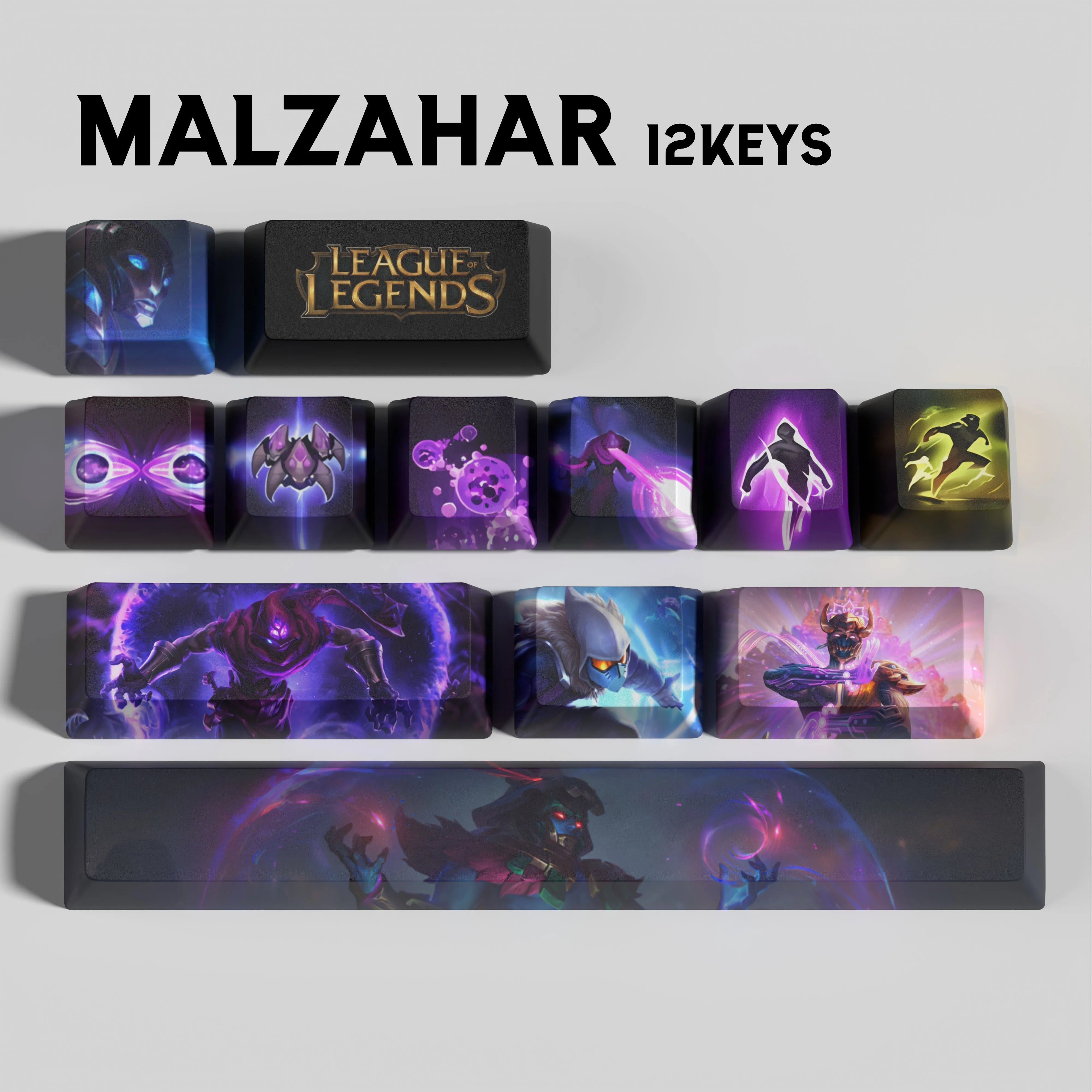 SPECIAL EDITION League of Legends Malzahar Keycaps