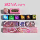SPECIAL EDITION League of Legends Sona Keycaps
